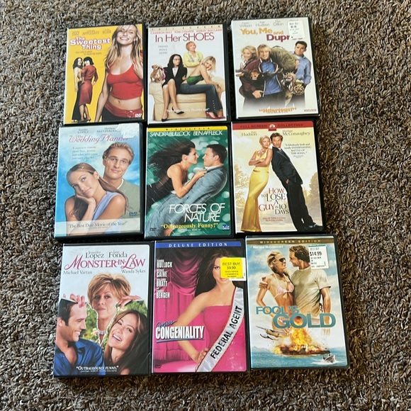 Rom-Com DVD bundle (set of 9) - Picture 1 of 1